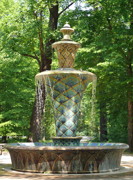 Mosaikbrunnen Großer Garten Dresden ©die-infoseiten.de